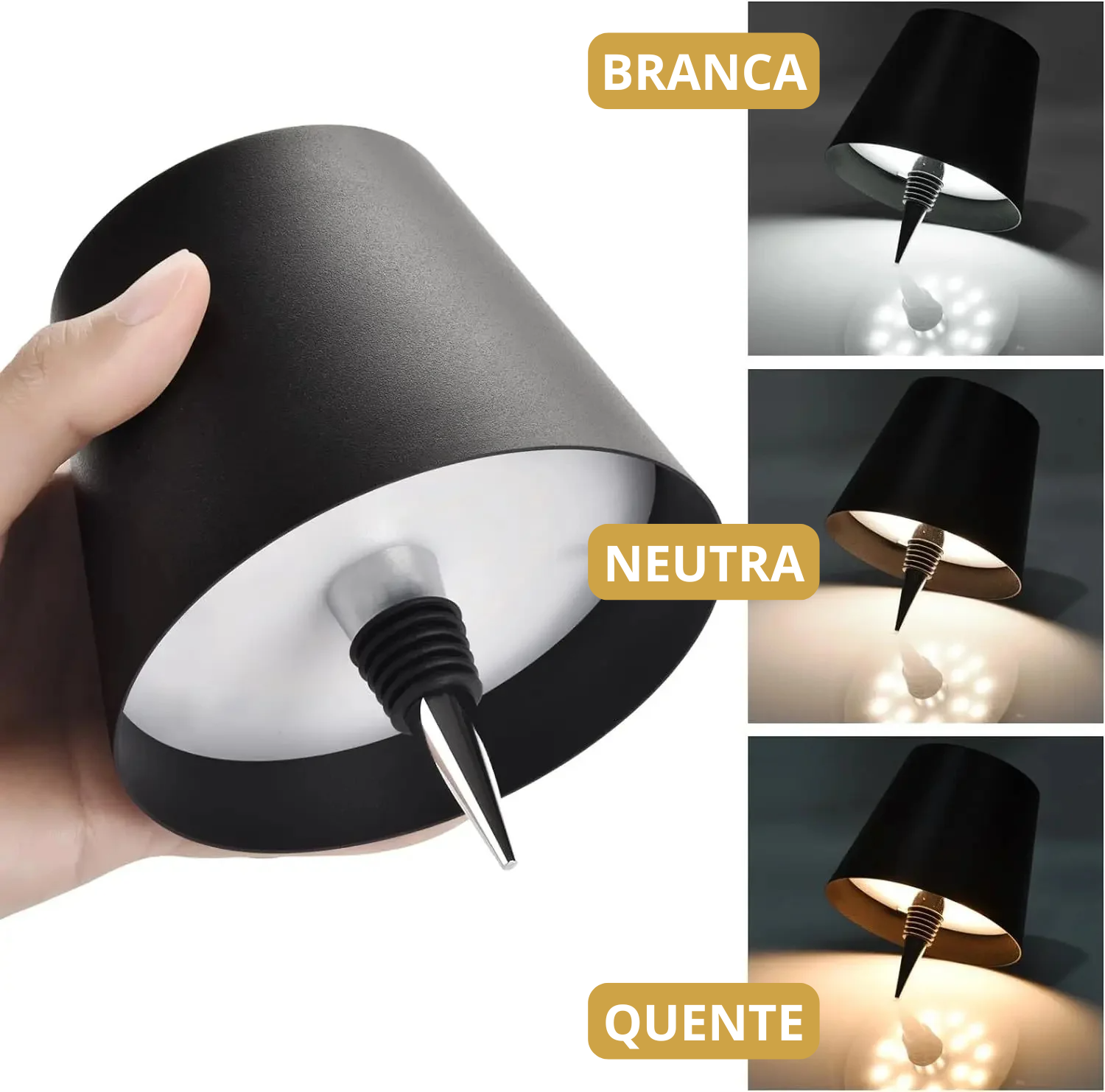 Luminária de Mesa Recarregável BOTTLE™