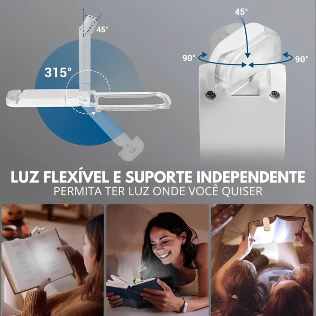 Luminária para Leitura LED Portátil BILI™