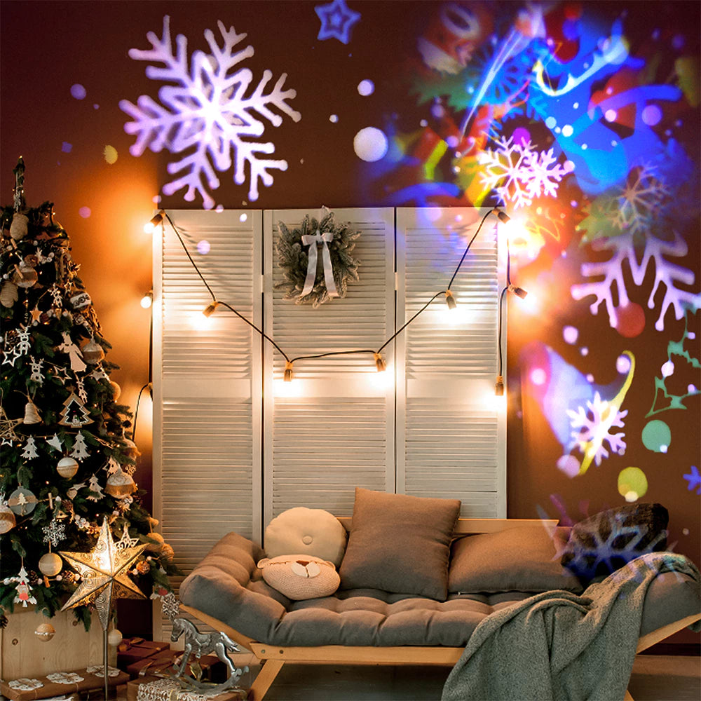 Projetor Natalino LED 3D