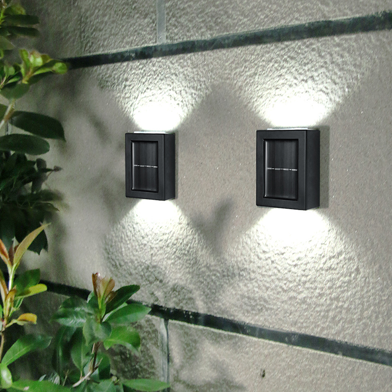 LED Luminária Solar Parede Iluminação Externa