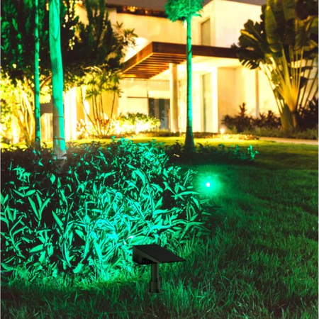 Luminária Espeto Jardim Super Led Energia Solar