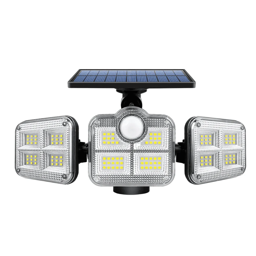 Luminária LED Solar para Chácaras, Quintal, Comércio e Ruas - Parede ou Poste