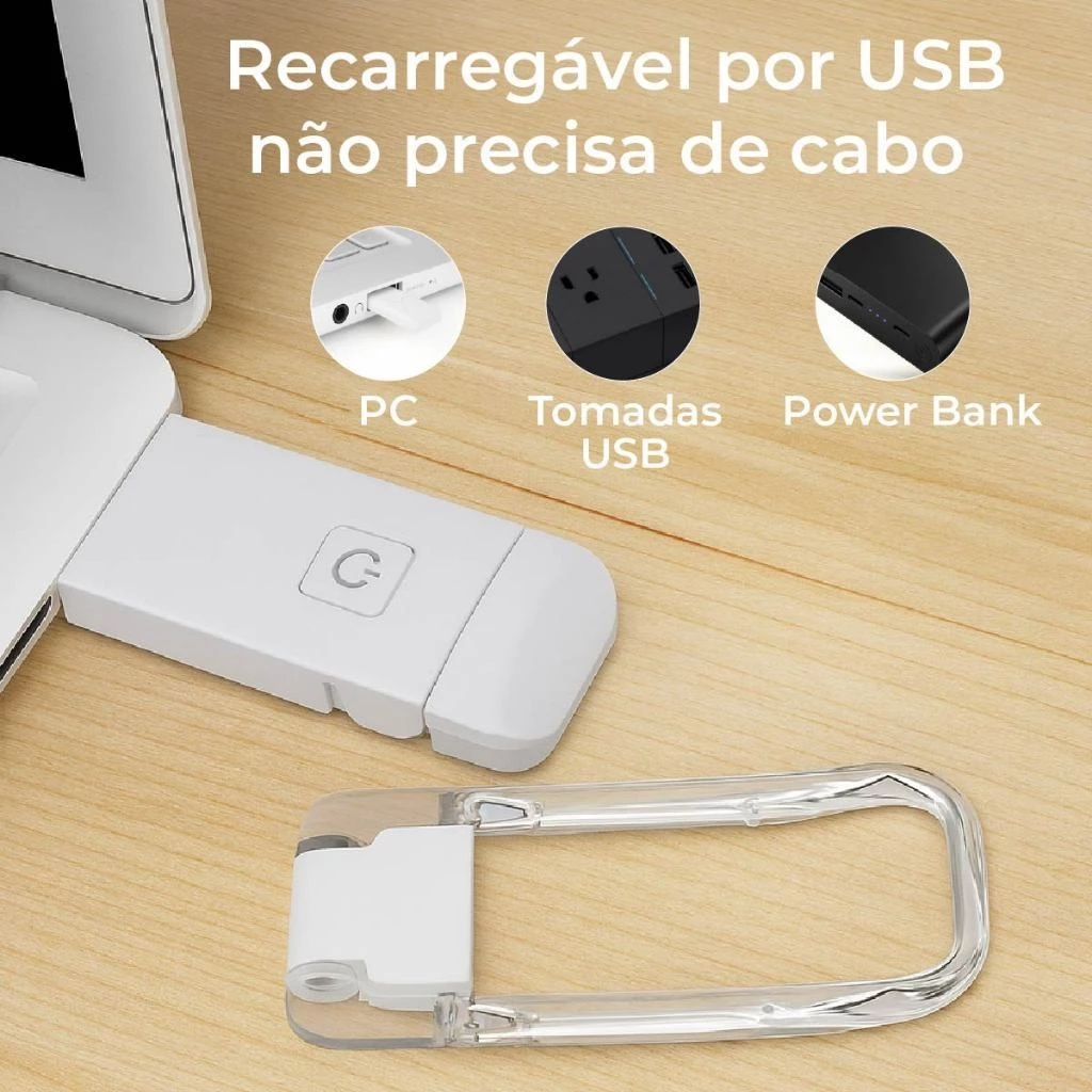 Luminária para Leitura LED Portátil BILI™